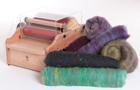 Electric Drum Carder - 30 cm carding width