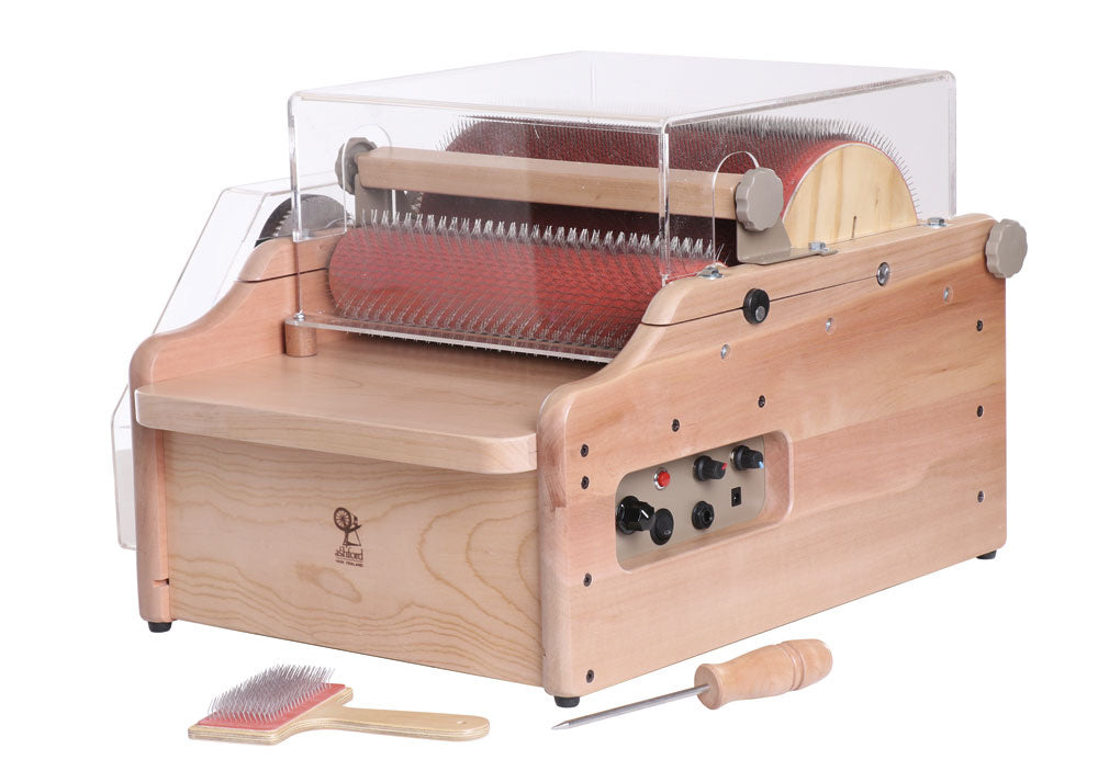 Electric Drum Carder - 30 cm carding width