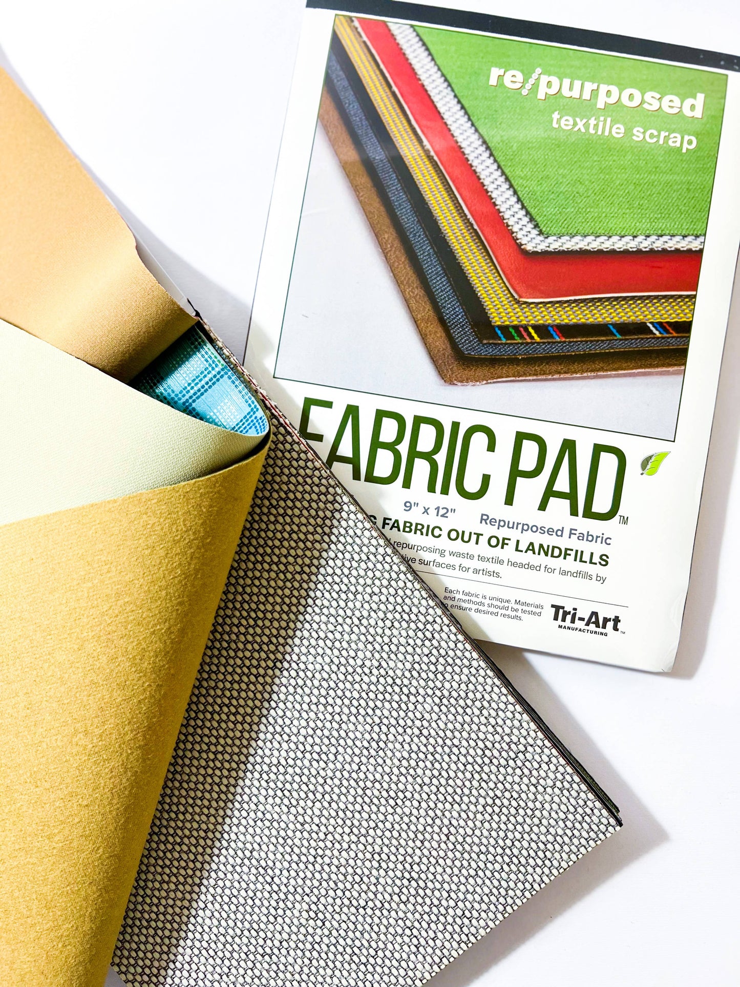 Tri-Art Mfg. - Re/Purposed Fabric Pad 9x12