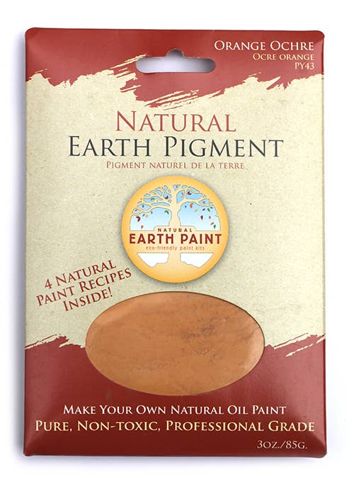 Orange Ochre Pigments- 3 oz.