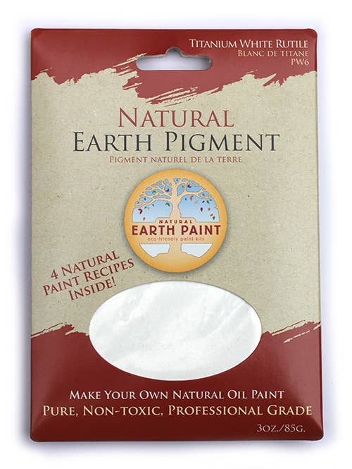 Titanium White Rutile Pigments- 3 oz.