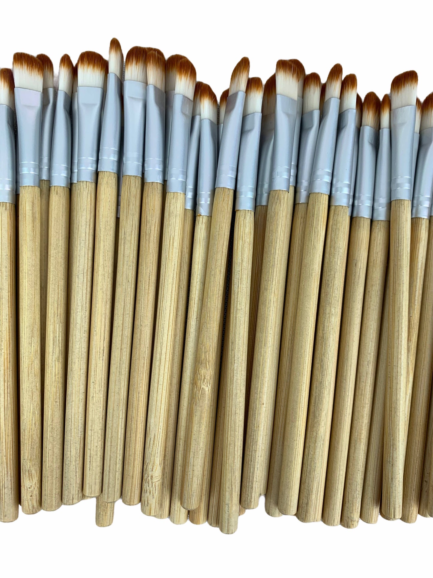Zebra Brands - Bamboo Paint Brush, Bulk Pack, package-free - 100 Pieces