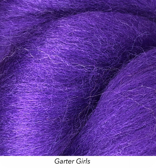 Solid Colour 10g Fibre Knot - Garter Girls
