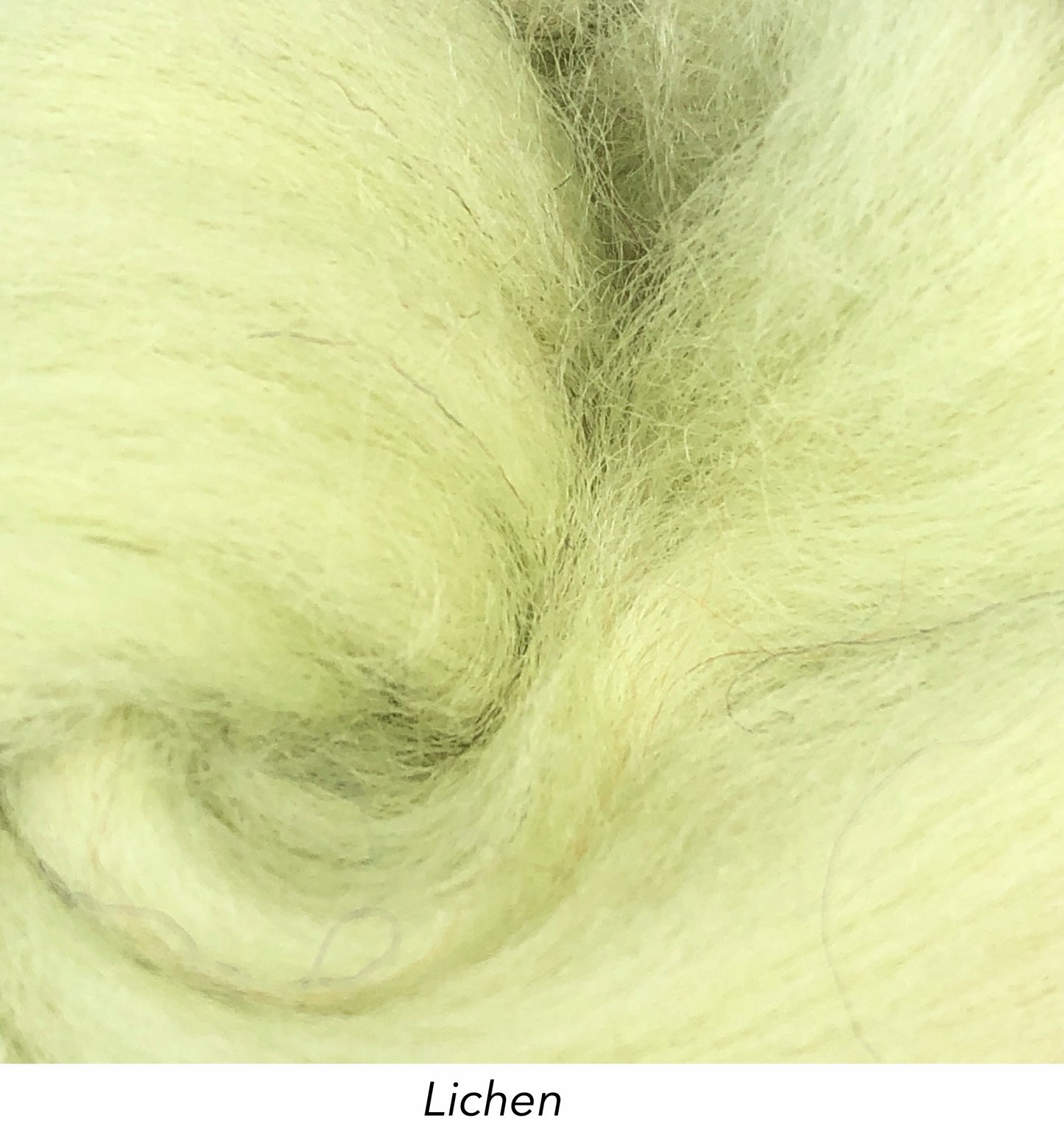 Solid Colour 10g Fibre Knot - Lichen