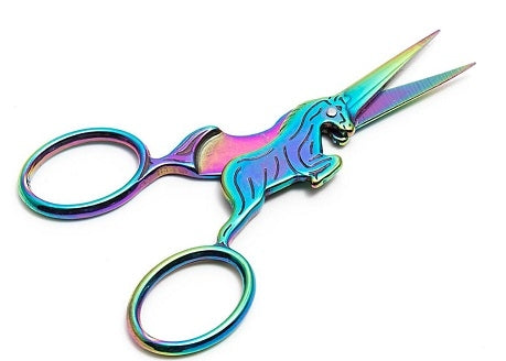 Rainbow Unicorn Scissors (4")