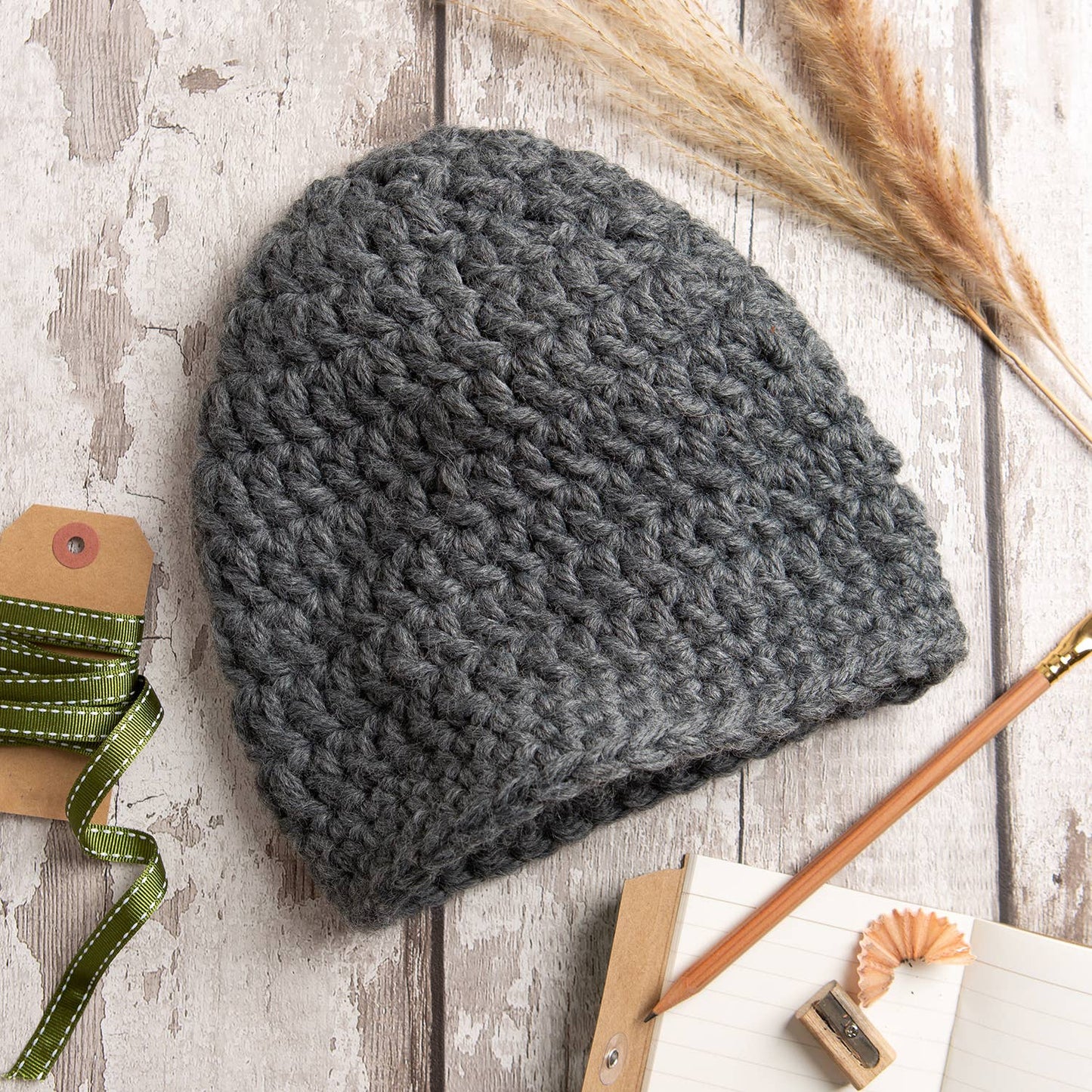 Wool Couture Company - Hat Crochet Kit - Beginner Basics
