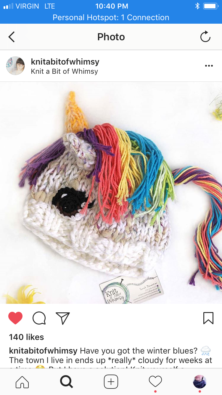 Unicorn Hat Pattern