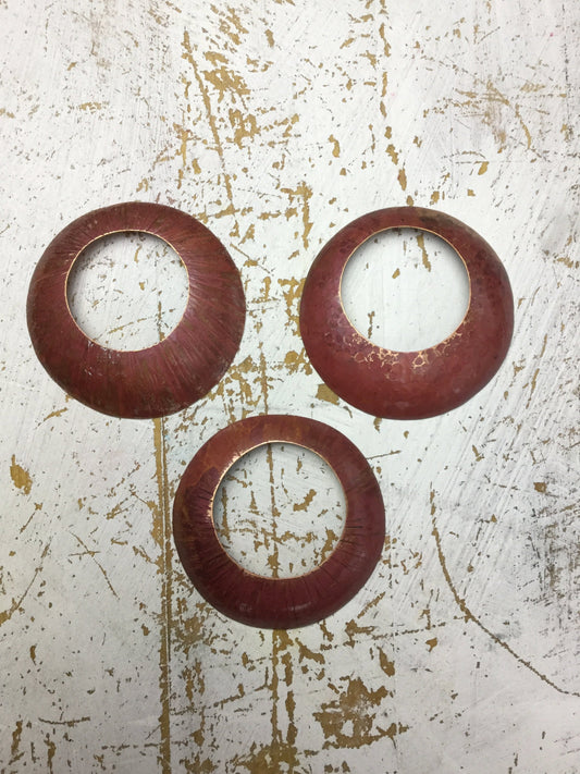 Rose Copper Shawl Pins
