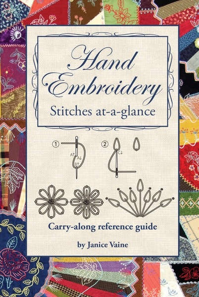 “Hand Embroidery Stitches At-A-Glance: Carry-Along Reference Pocket Book Guide”